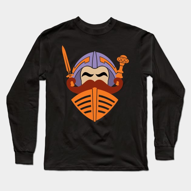 Moustache at Arms Long Sleeve T-Shirt by JoeConde